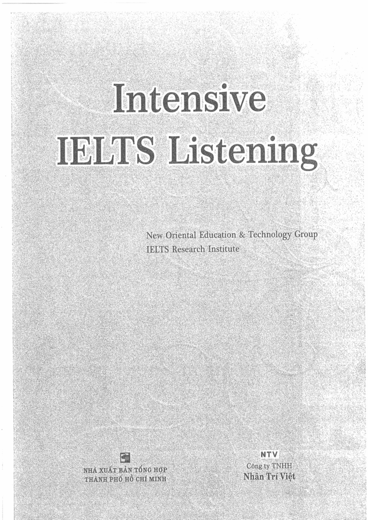 Intensive IELTS Listening