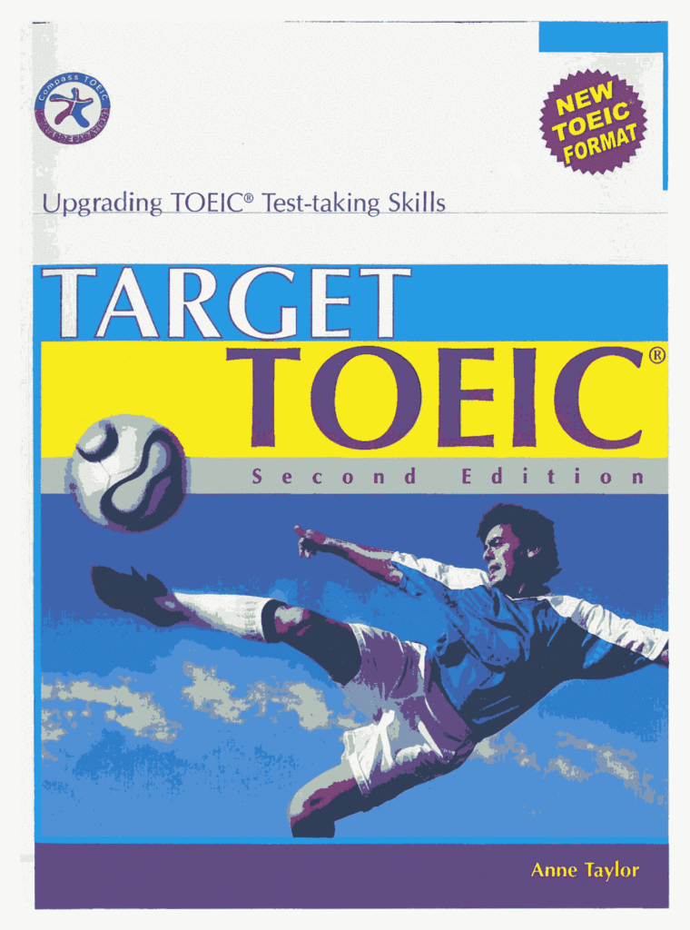 Target TOEIC là bộ sách luyện thi TOEIC được thiết kế theo lộ trình rõ ràng, tập trung giúp người học xây nền – nâng kỹ năng – tăng điểm số một cách có hệ thống. Sách phù hợp với người học từ trình độ cơ bản đến trung cấp, đặc biệt là người mới bắt đầu ôn TOEIC hoặc đang đặt mục tiêu điểm số cụ thể như 450+, 600+ hoặc 700+.