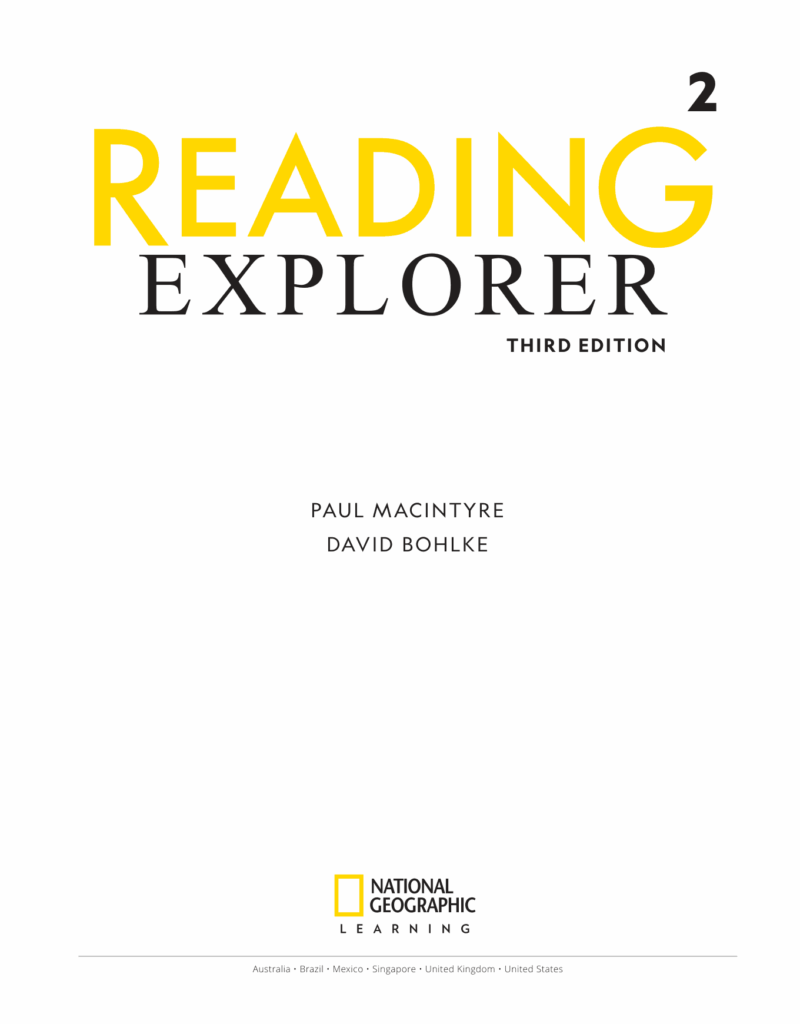 Reading Explorer 2 (Third Edition) (Paul Macintyre, David Bohlke)